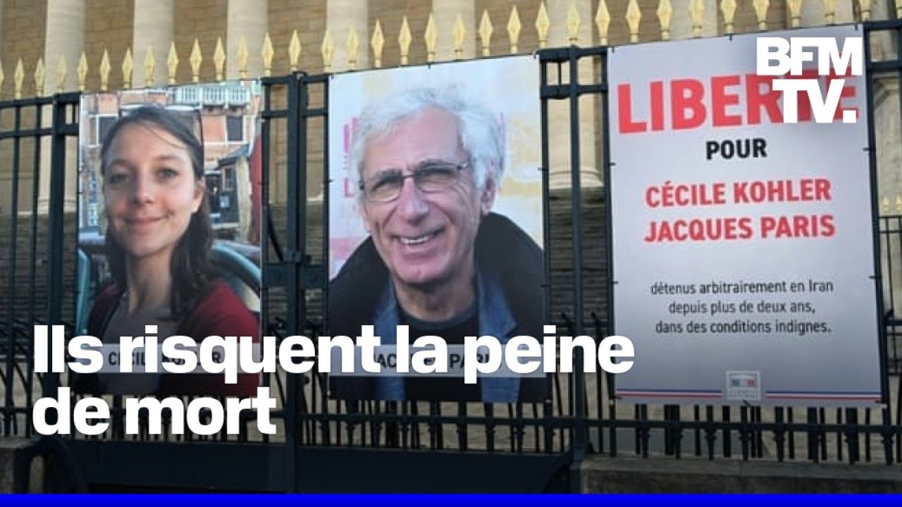 Iran: C&eacute;cile Kohler et Jacques Paris, d&eacute;tenus depuis plus de trois ans, inculp&eacute;s 