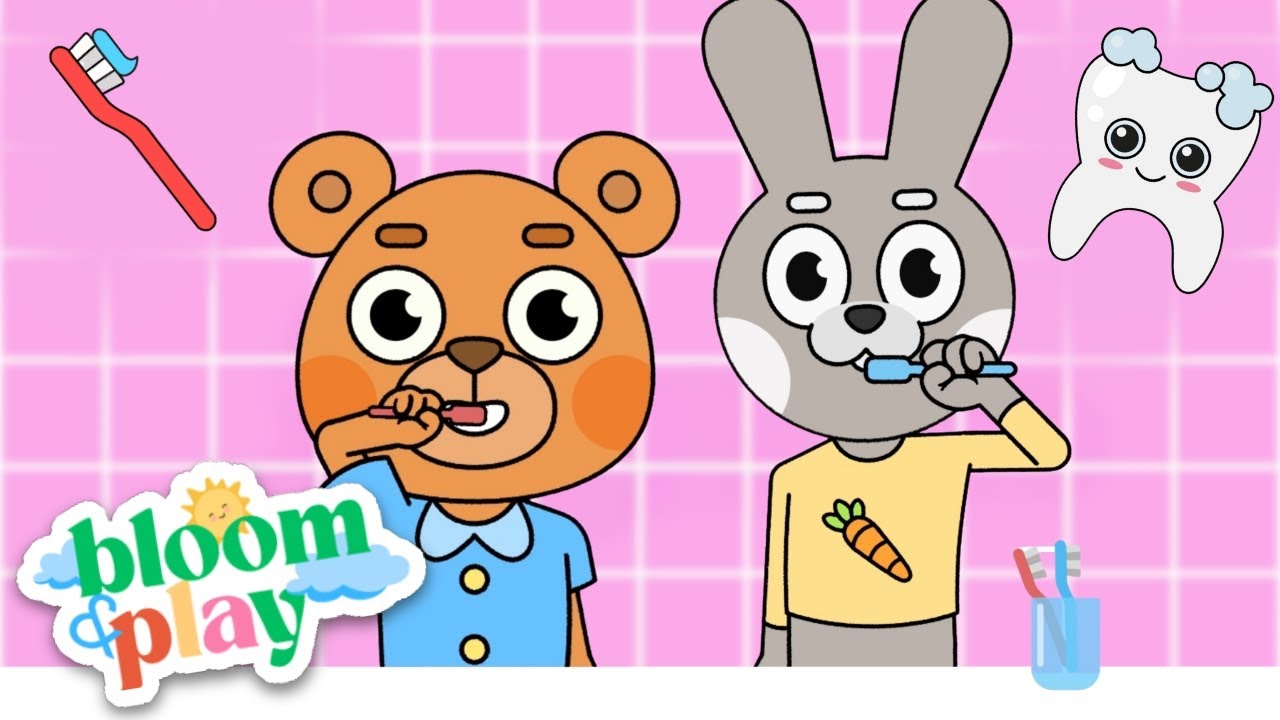Brush Your Teeth | Kids Song | Healthy Habits | Nursery Rhymes & Kid Songs | Bloom & Play