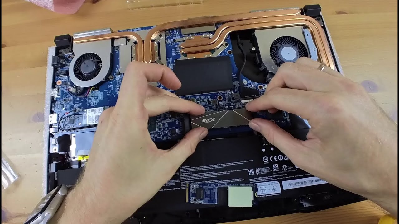 Апгрейд ноутбука MSI Katana GF72 11SC