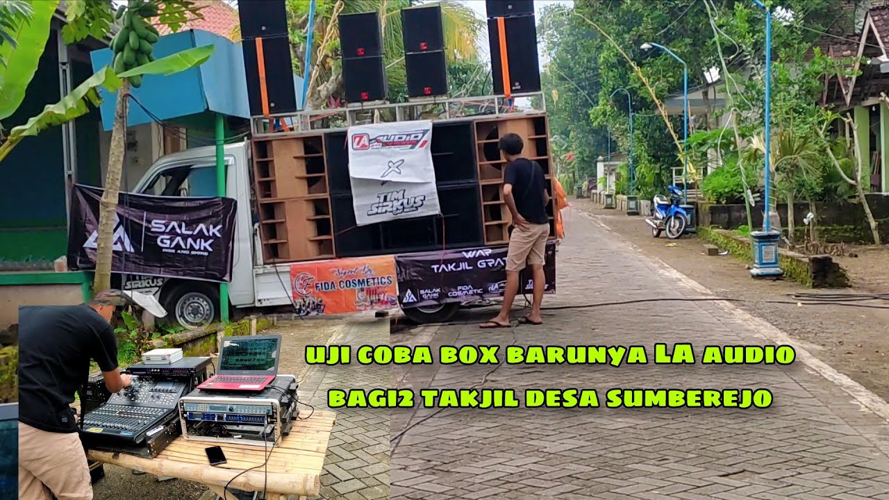 tes box barunya LA audio akan kasih kejutan untuk karnaval nanti