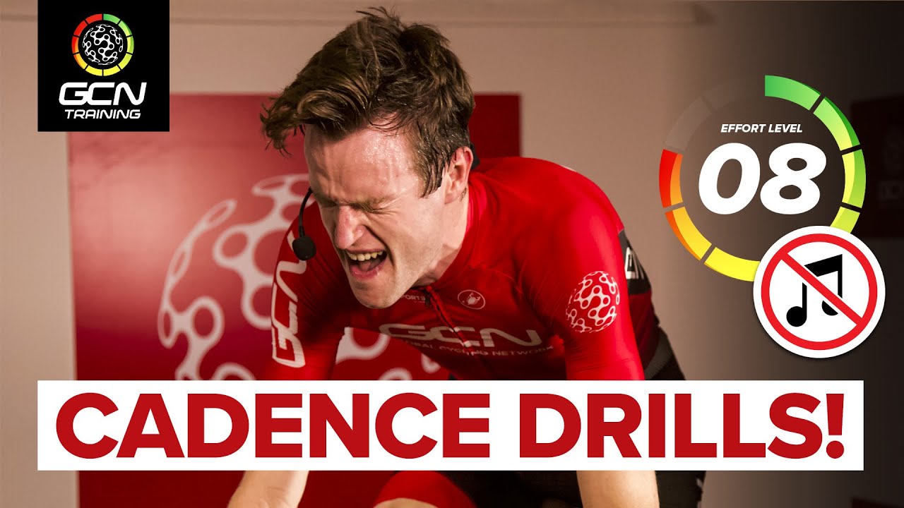 60 Minute Cycling Training Session Without Music 🔇 | Cadence Drills For Strength & Speed!