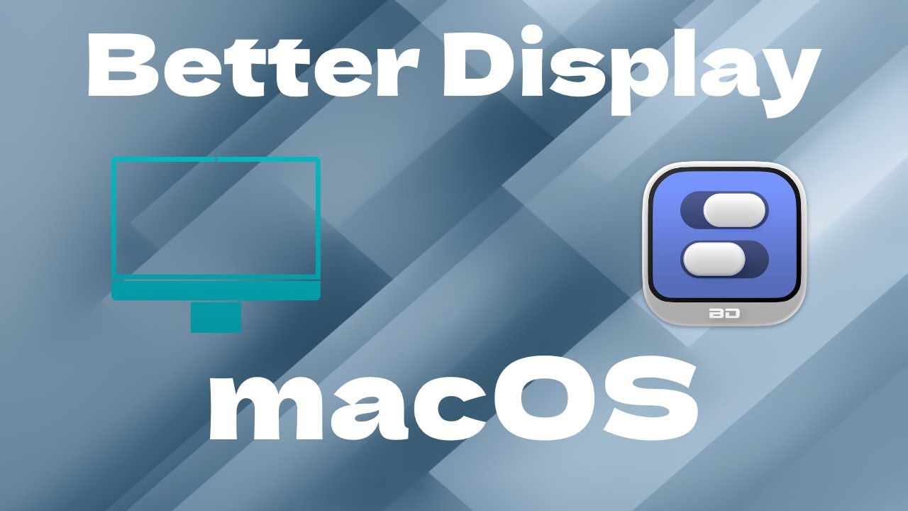 Tu monitor de PC en tu Mac casi como una pantalla Retina Display de Apple con BetterDisplay
