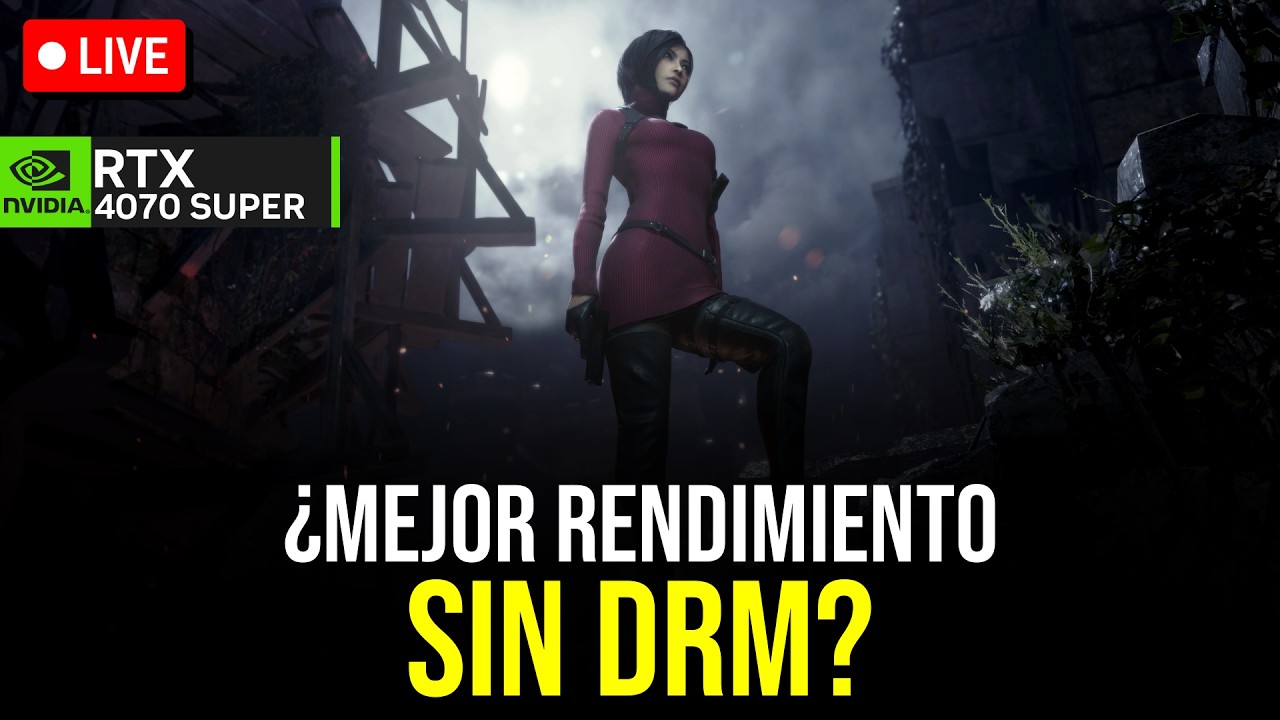 🔴Resident Evil 4: Mejora el rendimiento con el nuevo parche?! | RTX 4070 SUPER