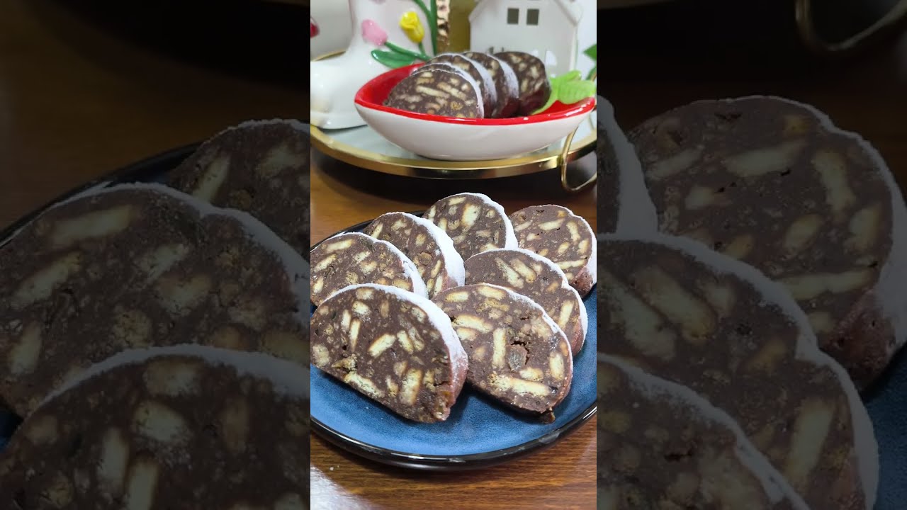 Чоколадна салама толку вкусна што се топи во уста!!!
