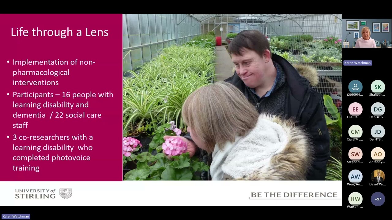 DSDC Webinar - Learning Disability and Dementia
