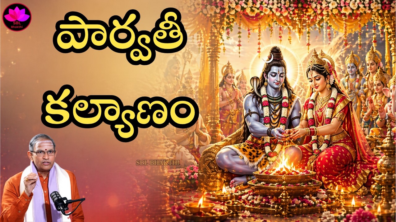 Parvati Kalyanam by Chaganti - పార్వతి కళ్యాణం - చాగంటి గారు