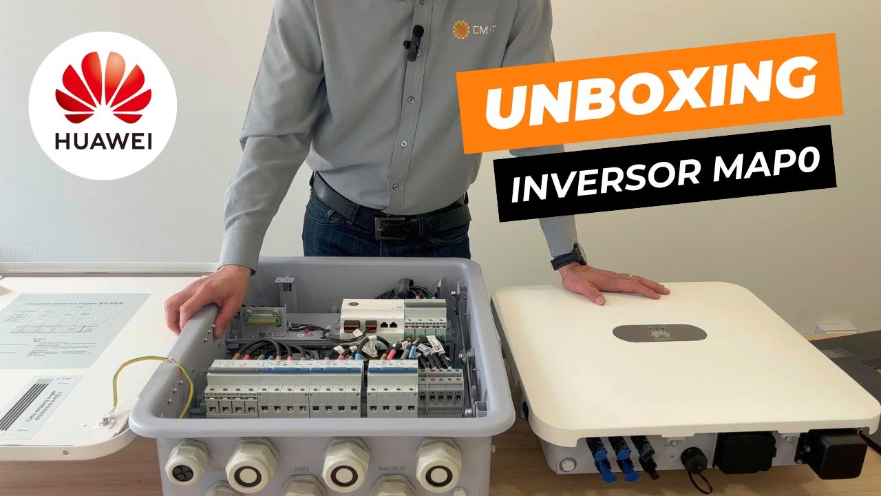 📦 UNBOXING Inversor Híbrido Trifásico 🔋 HUAWEI SUN2000 MAP0 - Potencias: 5/6/8/10/12kWh ☀️