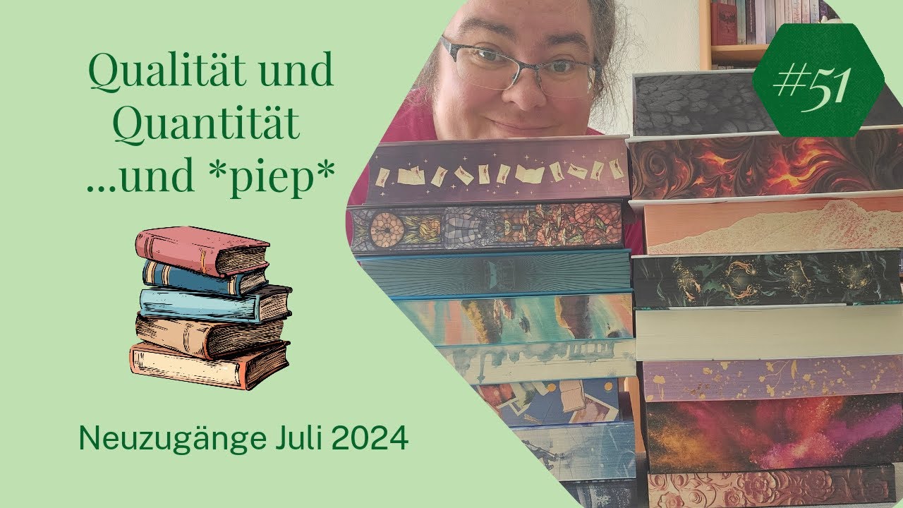NEUZUGÄNGE Juli 2024 📚 Bücherbüchse, Rebuy und Kaufrausch im Laden / Die Melodie der Buchstaben