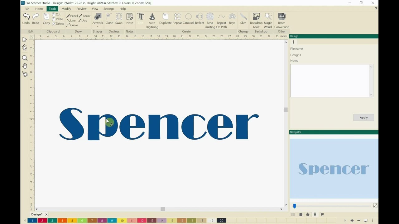 More Font Fun with Pro-Stitcher Designer