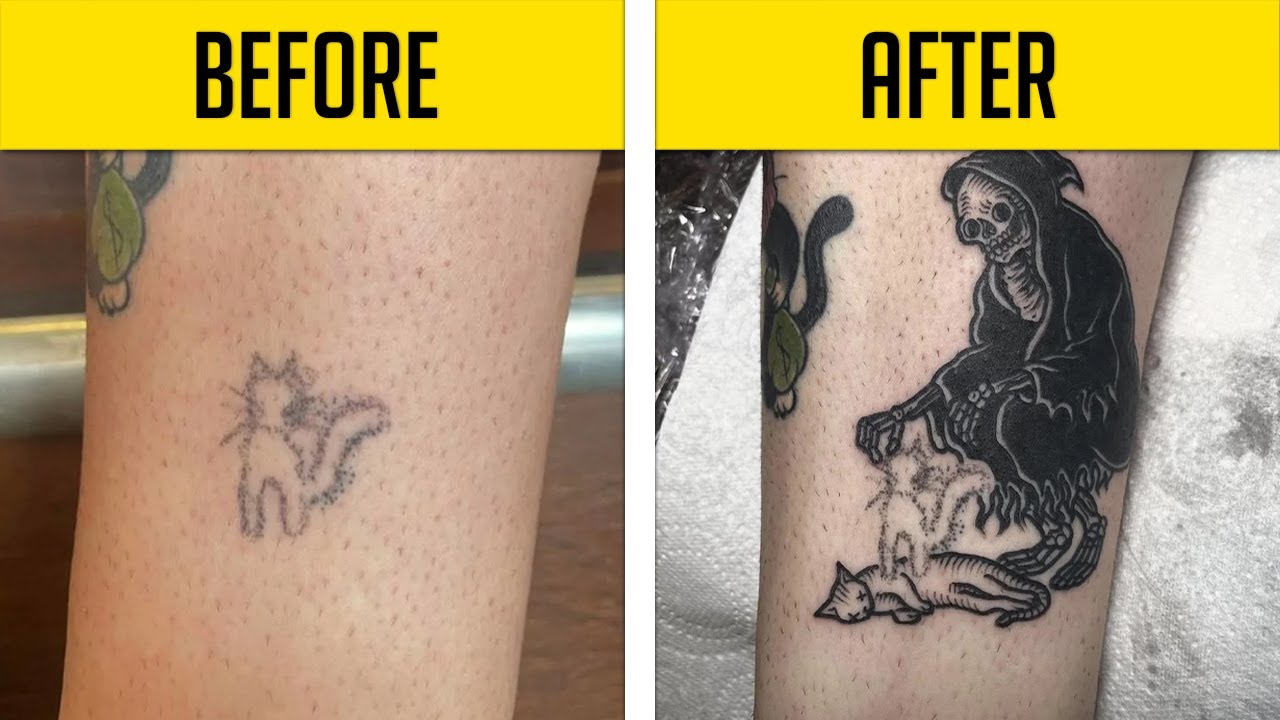 People Who Regretted Their Tattoos And Got Amazing Cover-Ups