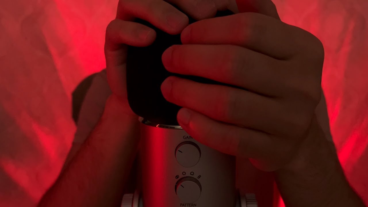 ASMR Slow Mic Scratching- Trying to Be Slow and Gentle, but Intense- Rubbing, Super Relaxing 1H🧠💤