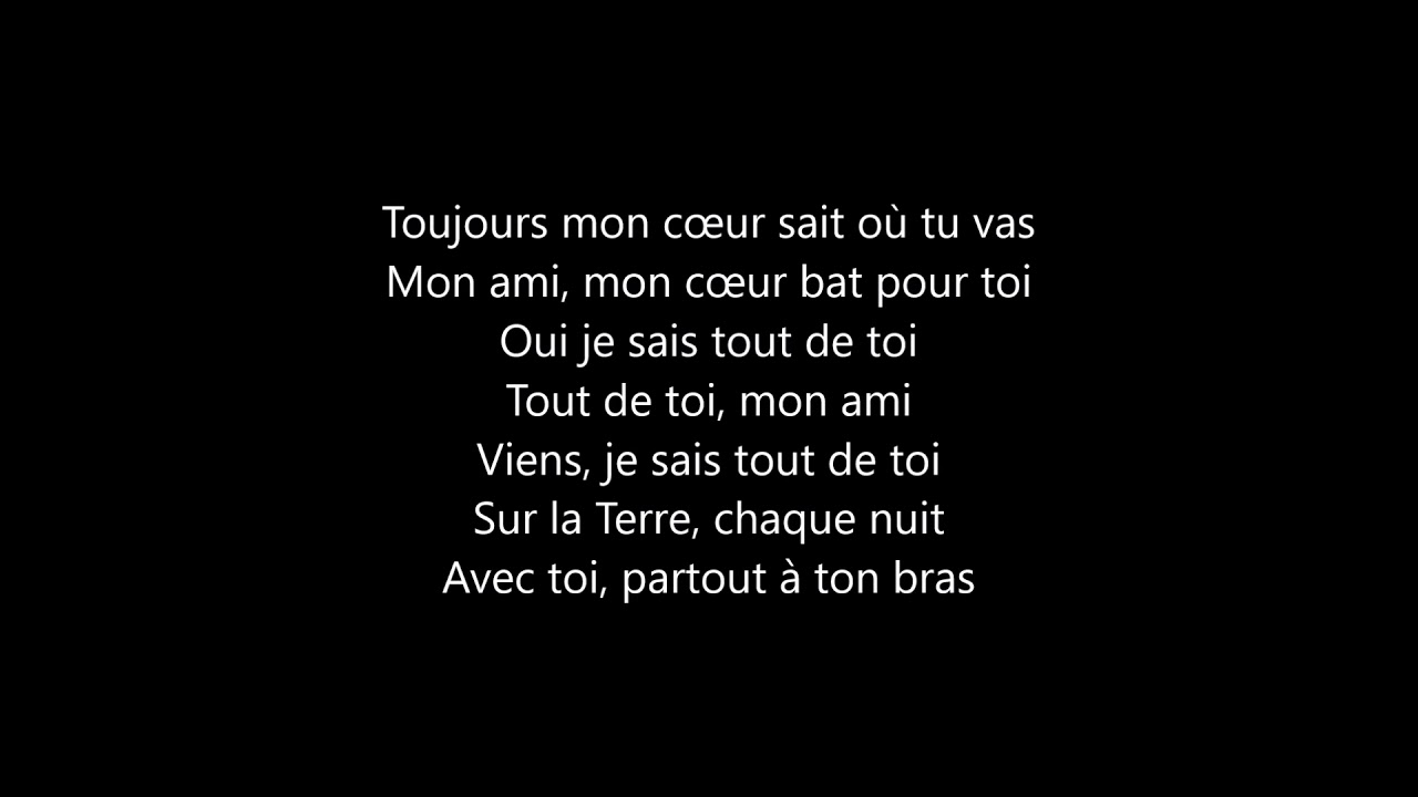 INDOCHINE - Karma Girls - Lyrics