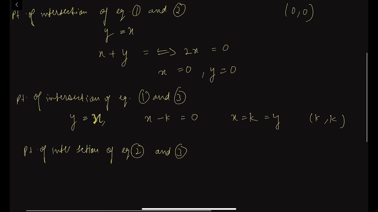 NCERT MATHS CLASS 11 || Chapter 9 Straight Lines || Miscellaneous Ex. || Q7 Solution
