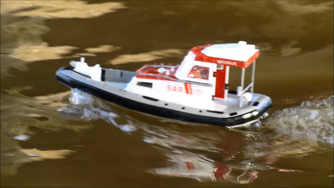 Tochterboot Notarius SAR 1:25, fertig