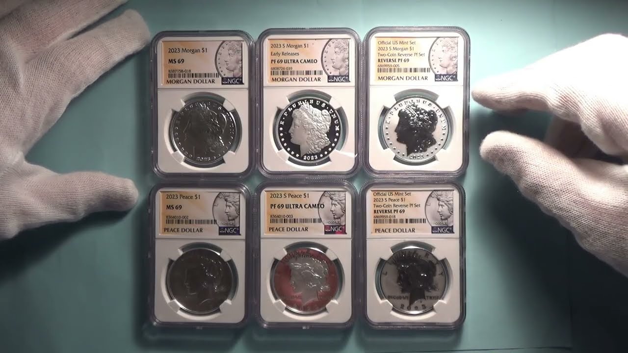 Metal Monday - Episode 12 - The 2023 6 Coin Peace & Morgan Dollar Set.