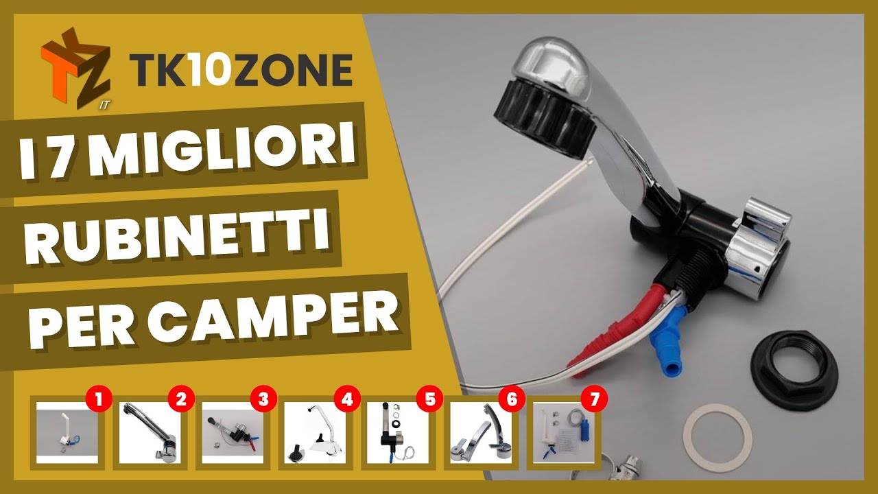 I 7 migliori rubinetti per camper