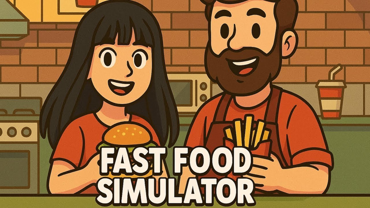 Biedny kotlet 🤣 #10 Fast Food Simulator w/ @Wojtusialke