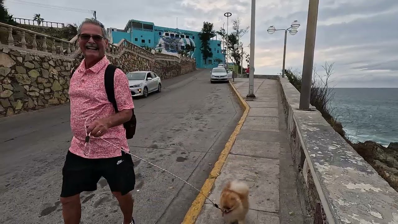 Dia nublado en el paseo del centenario