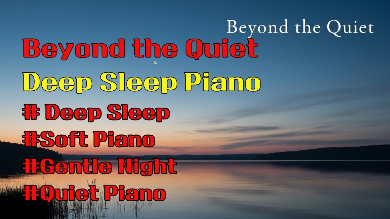 Beyond the Quiet (고요 너머로) Deep Sleep & Relaxing Music | by JD #sleepmusic #relaxingmusic #deepsleep