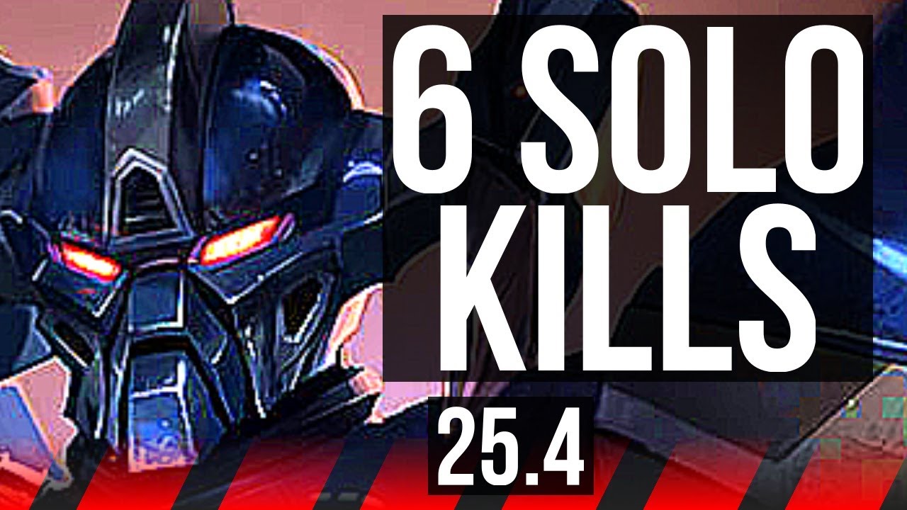 AATROX vs DARIUS (TOP) | 6 solo kills, Dominating | EUW Diamond | 25.4