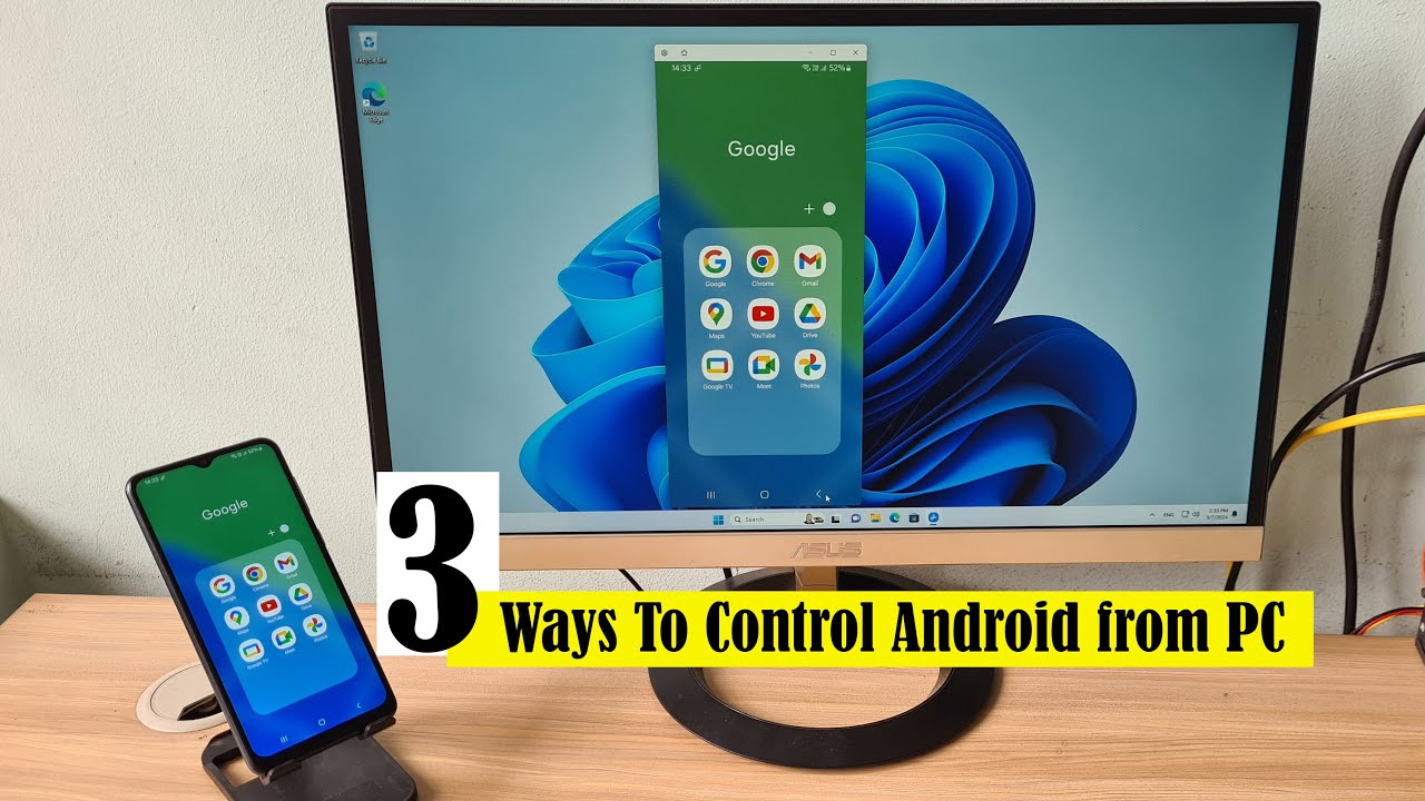 3 простых метода управления вашим Android-устройством с ПК/ноутбука