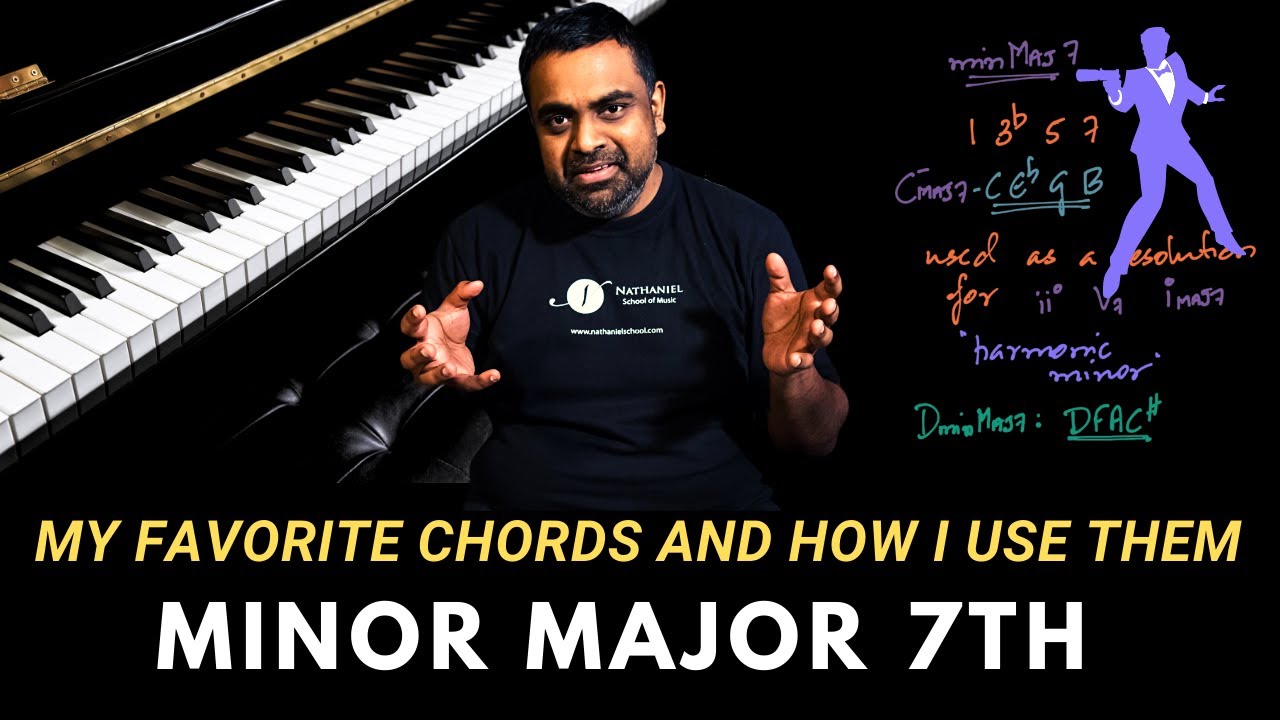 My FAVOURITE Piano Chords - Minor Major 7th