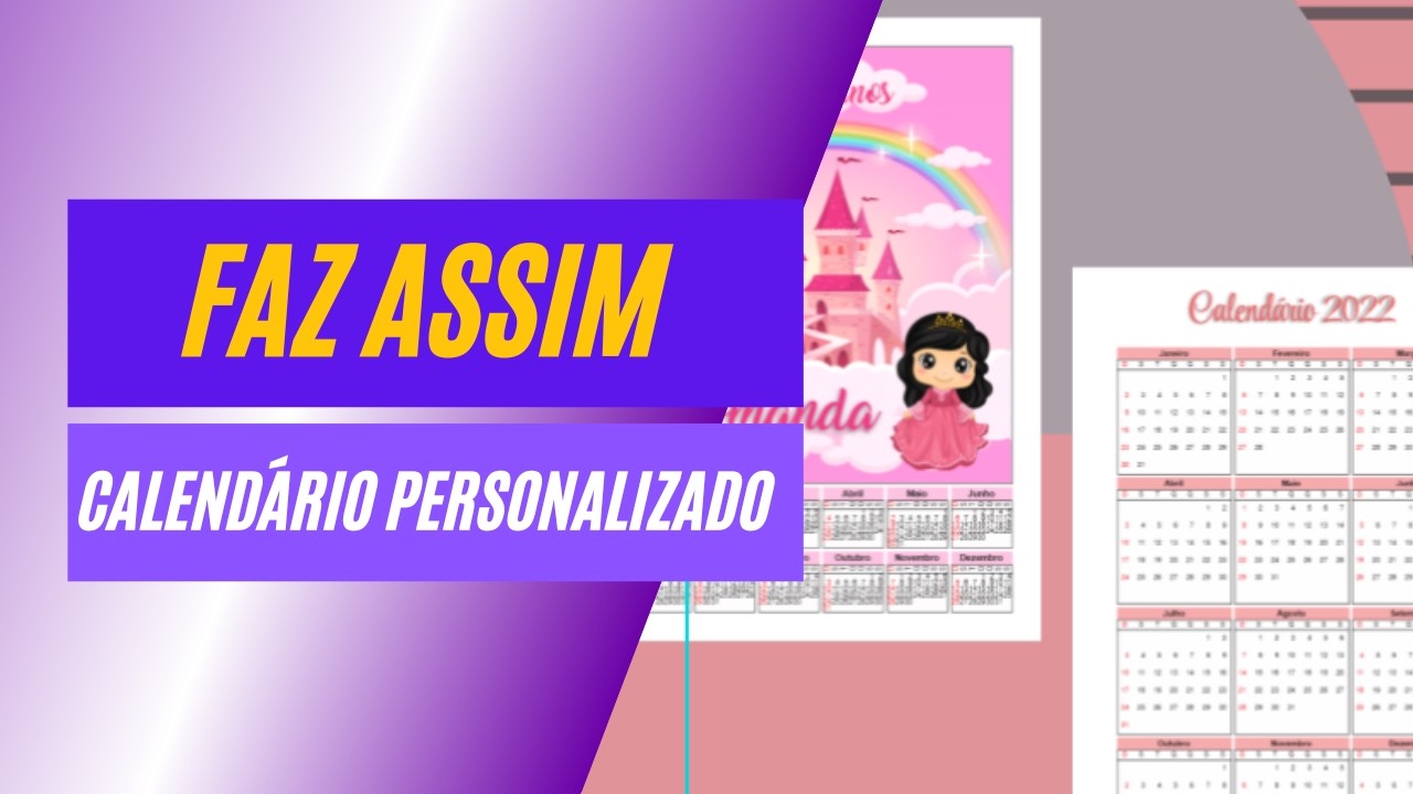 Como fazer um calendário no Corel Draw