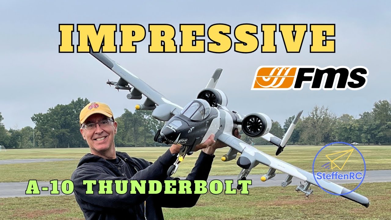 FMS A-10 Thunderbolt V2 Complete Review and flight performance
