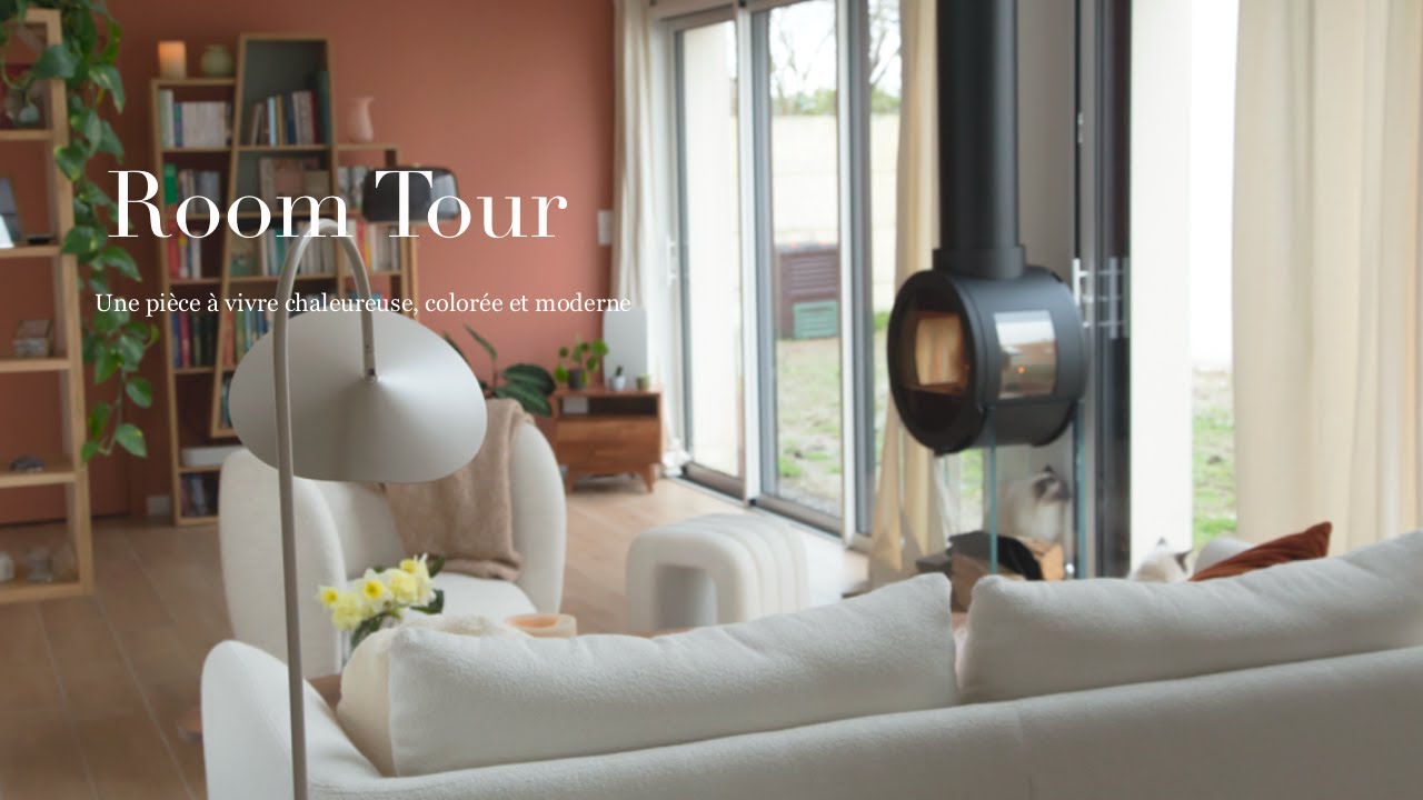 Room Tour I Rendre chaleureux un espace ouvert I Matériaux, couleurs et mobilier I Déco intemporelle