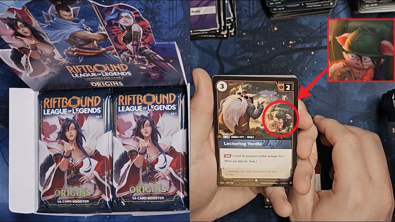 Riftbound Origins English Box Opening! - My First video on this channel!