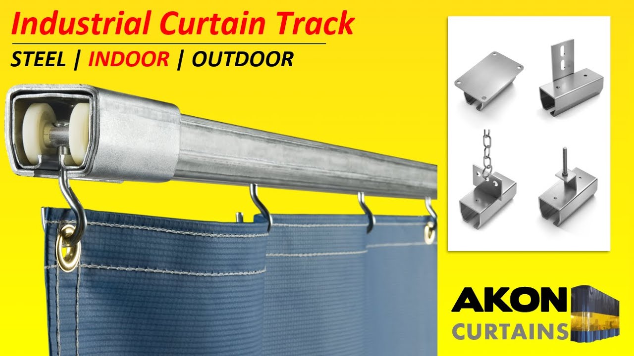 Industrial Curtain Track | Indoor and Outdoor| Commercial Curtain Track