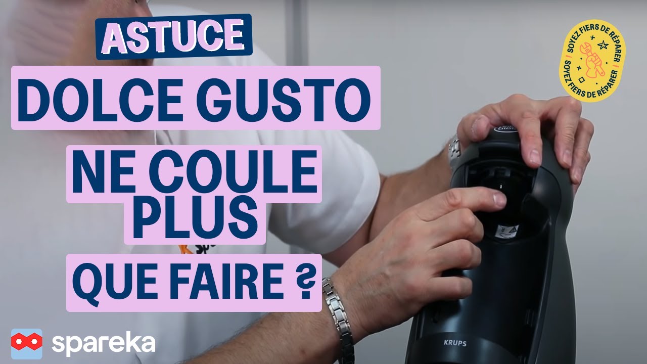 Совет, когда Dolce Gusto перестает течь