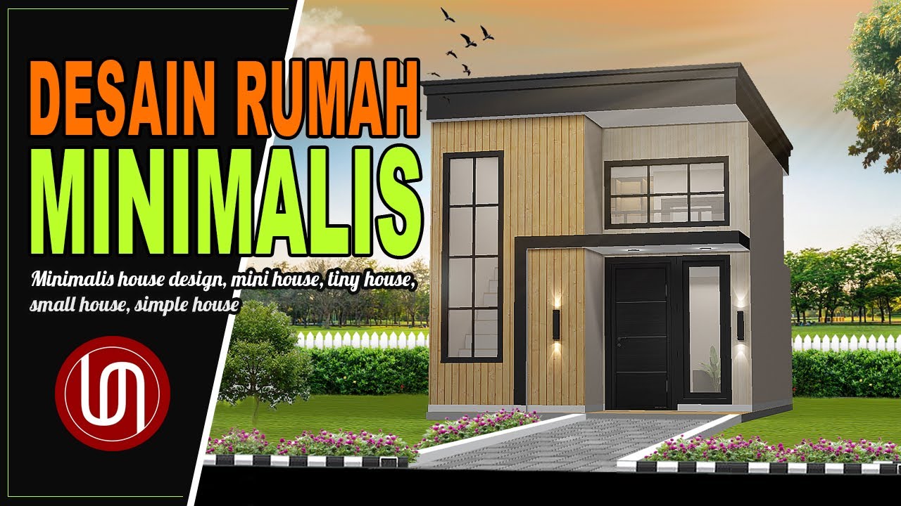 Desain rumah 4x6 meter dengan mezanin, minimalist house 4x6 meter with mezzanine
