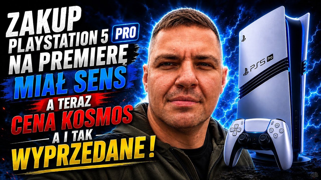 Zakup PlayStation 5 PRO na premierę miał sens, cena konsoli wyskoczyła w KOSMOS a i tak SOLD OUT!