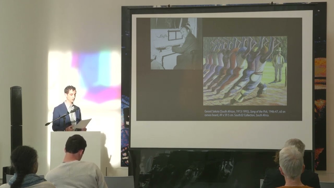 Lecture: Gerard Sekoto and the International Histories of African Modernism