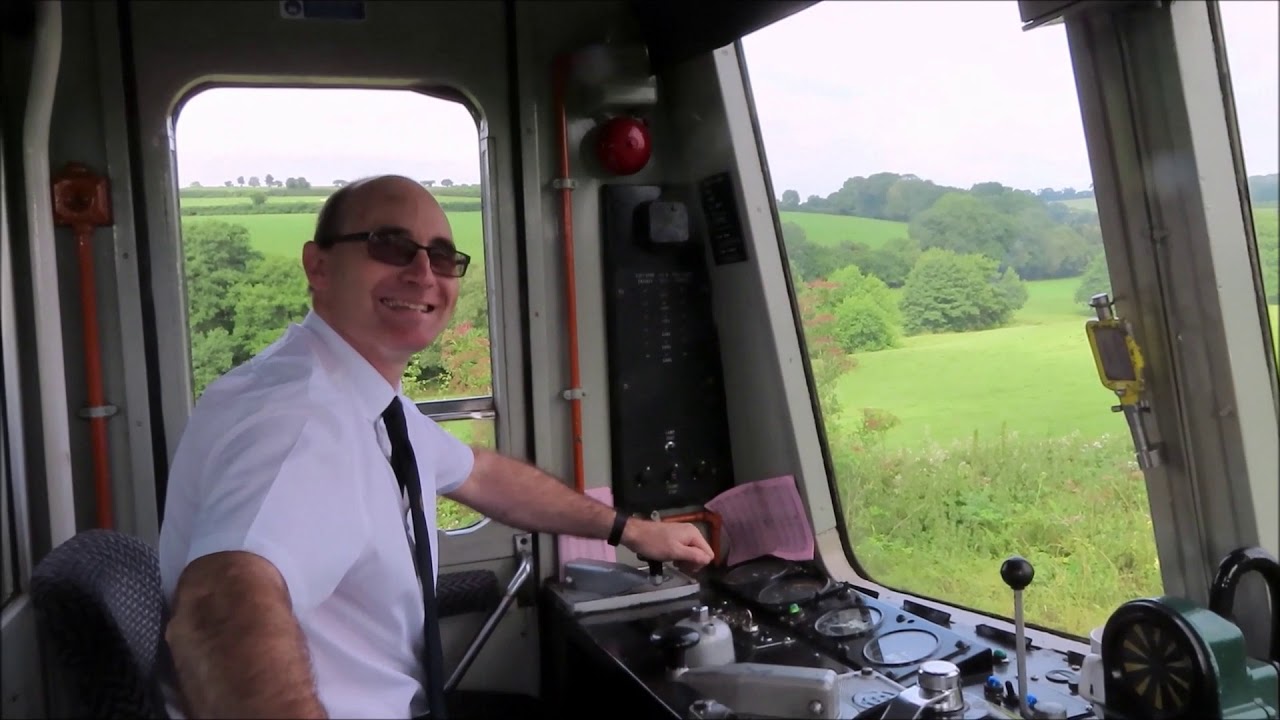 WSR Diesel Railcar   Cabride Part 1 - Bishops Lydeard to Crowcombe