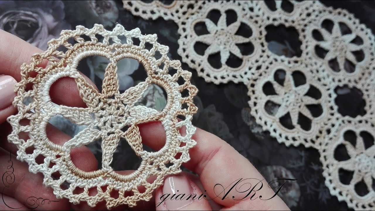 Lace Motifs Vintage Charm crochet | Table cloth pattern