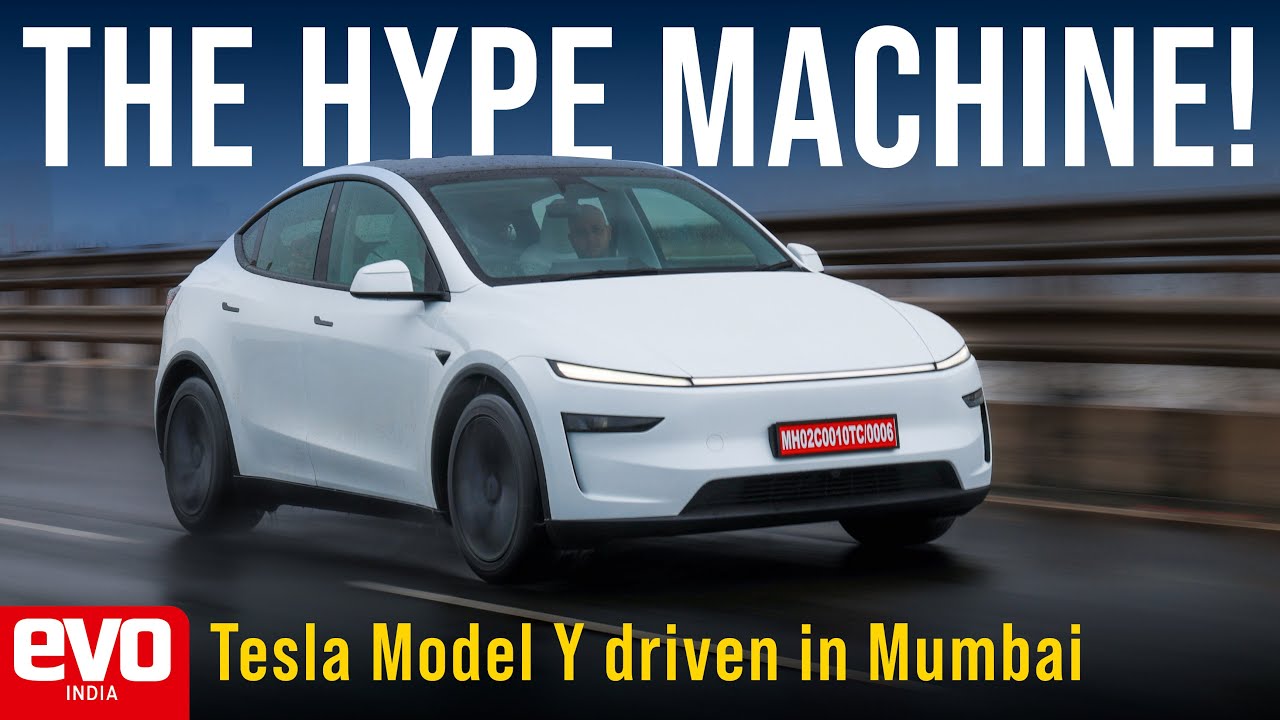 Tesla Model Y launched in India at ₹59.89 lakh (ex-showroom) | First Impressions | evo India