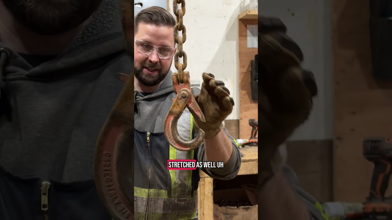4 Chain Slings FAIL Inspection &ndash; Here&rsquo;s Why!