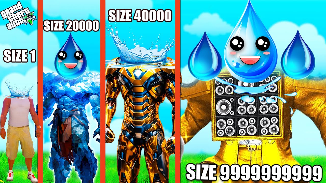 FRANKLIN STOLEN $1 ELEMENTAL WATER MAN TO $1,000,000,000 ELEMENTAL WATER MAN IN GTAV