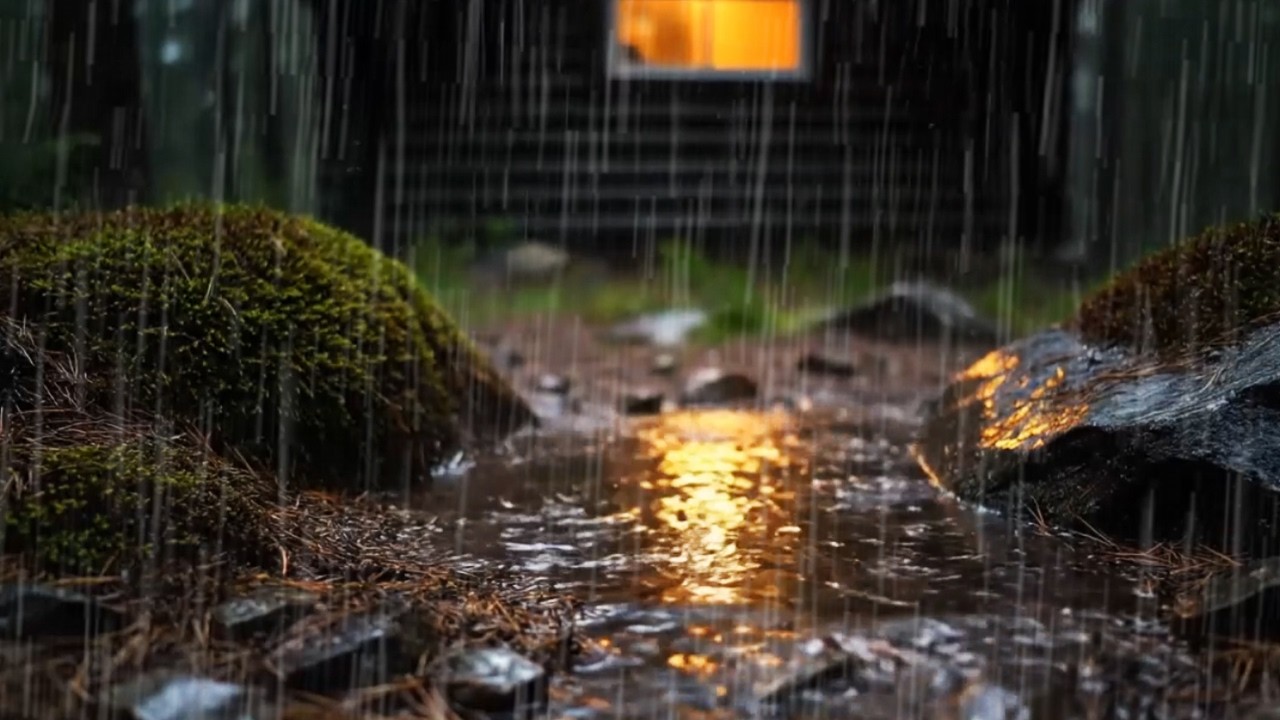 Continuous Rain Sounds for Sleep & Stress Relief