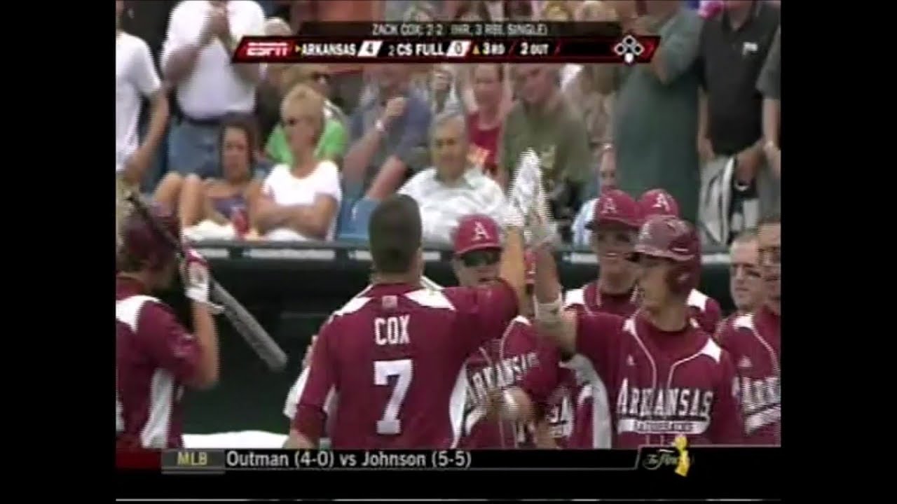 Arkansas vs #2 Cal State Fullerton (2009 College World Series)