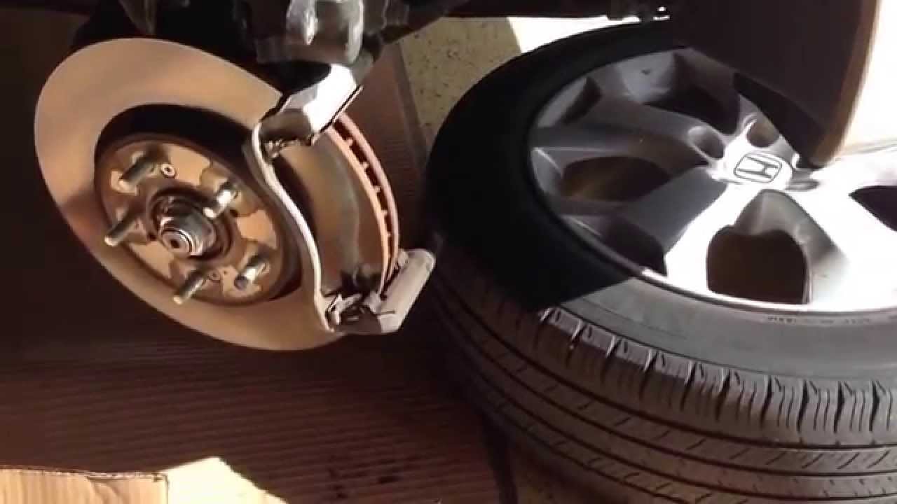 Changing Brake pads on 2010 Honda Accord Crosstour