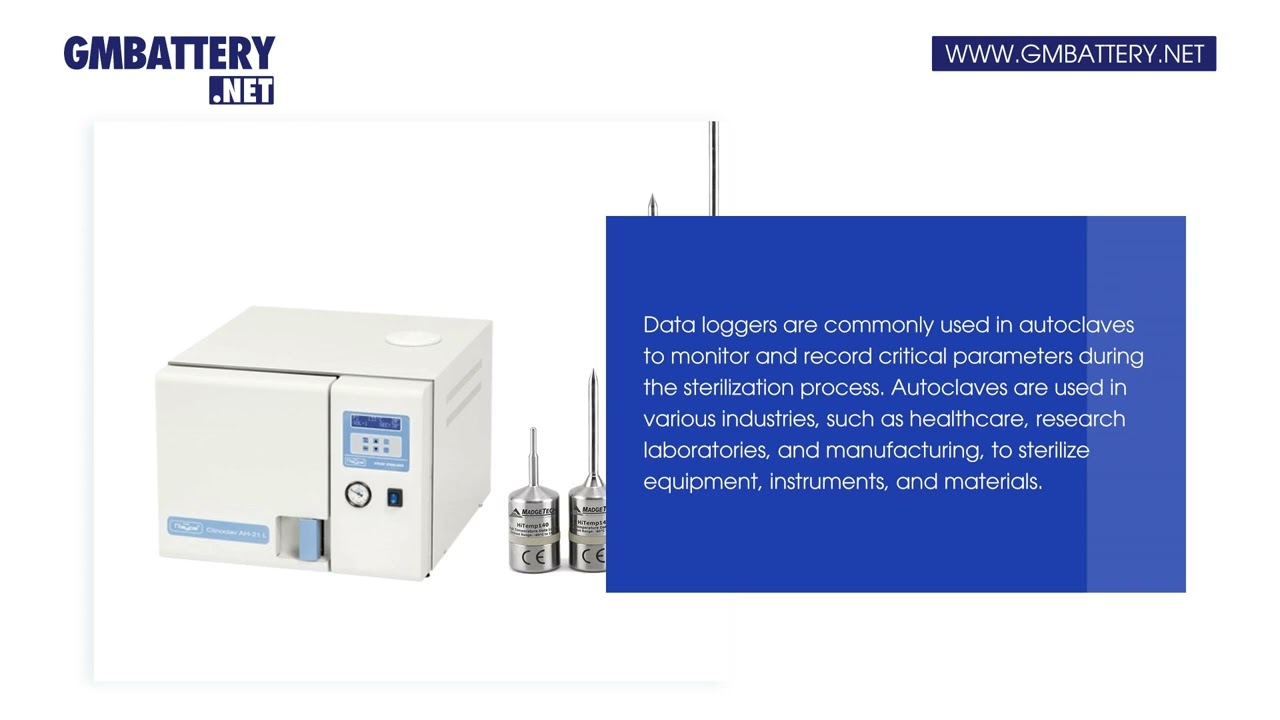 How is Data logger used in Autoclaves?