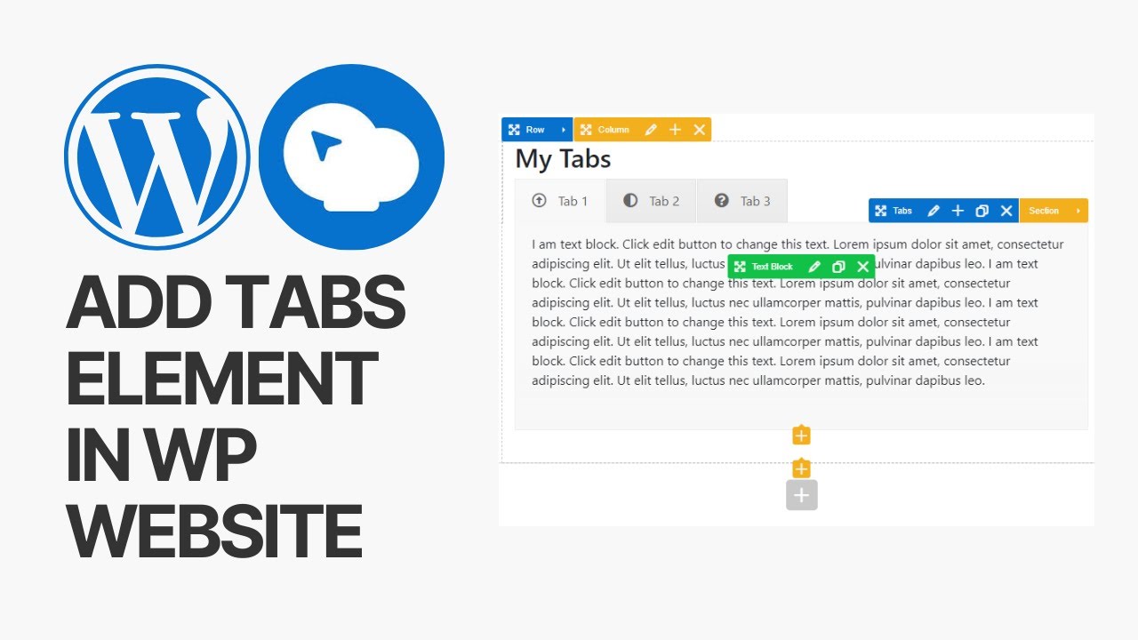 How To Use Tabs Element? Horizontal Tabbed Content: WPBakery WordPress Plugin Guide