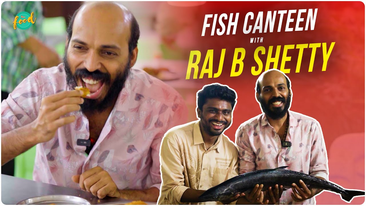 Raj B Shetty Racha @ Telangana Govt Fish Canteen