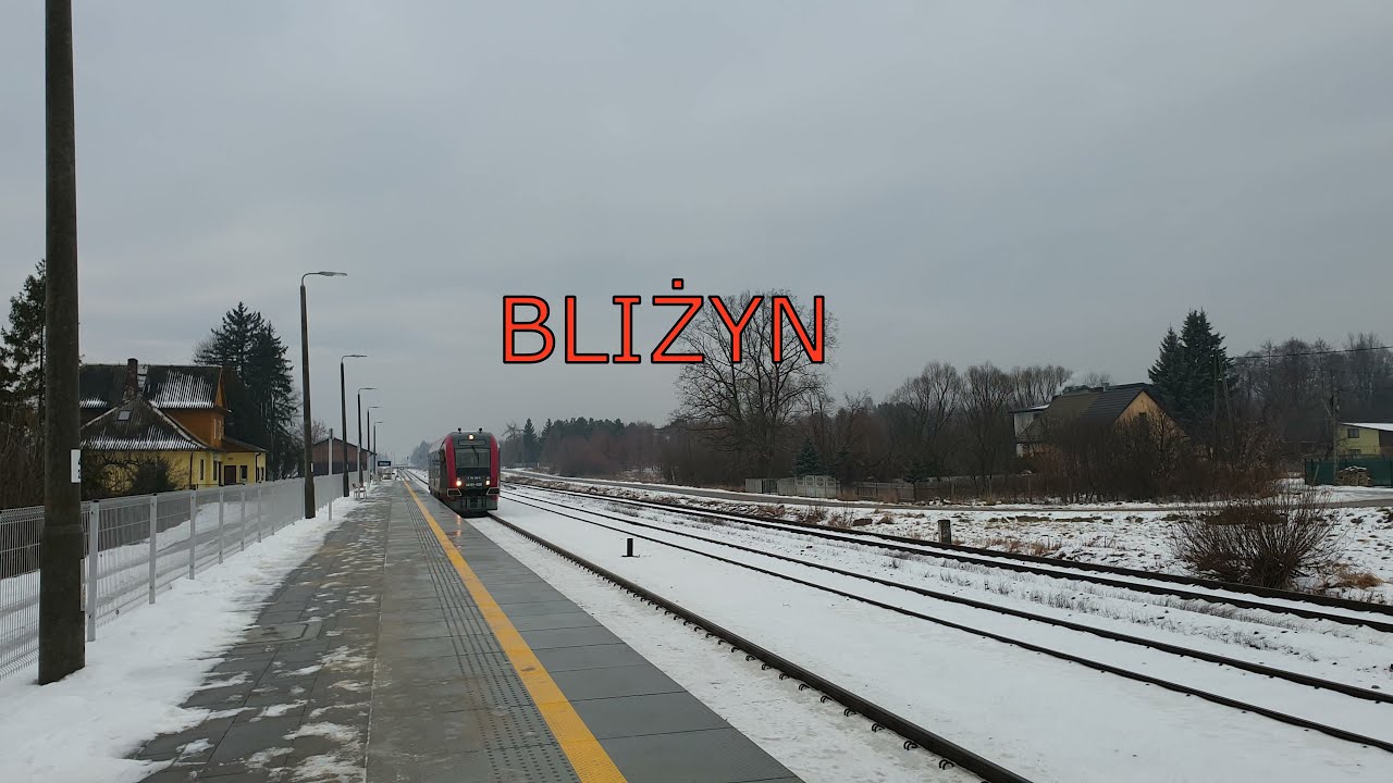 LK 25 - POLREGIO - na odcinku Bliżyn - Skarżysko-Kamienna - 30.12.2021 / Trains in Poland