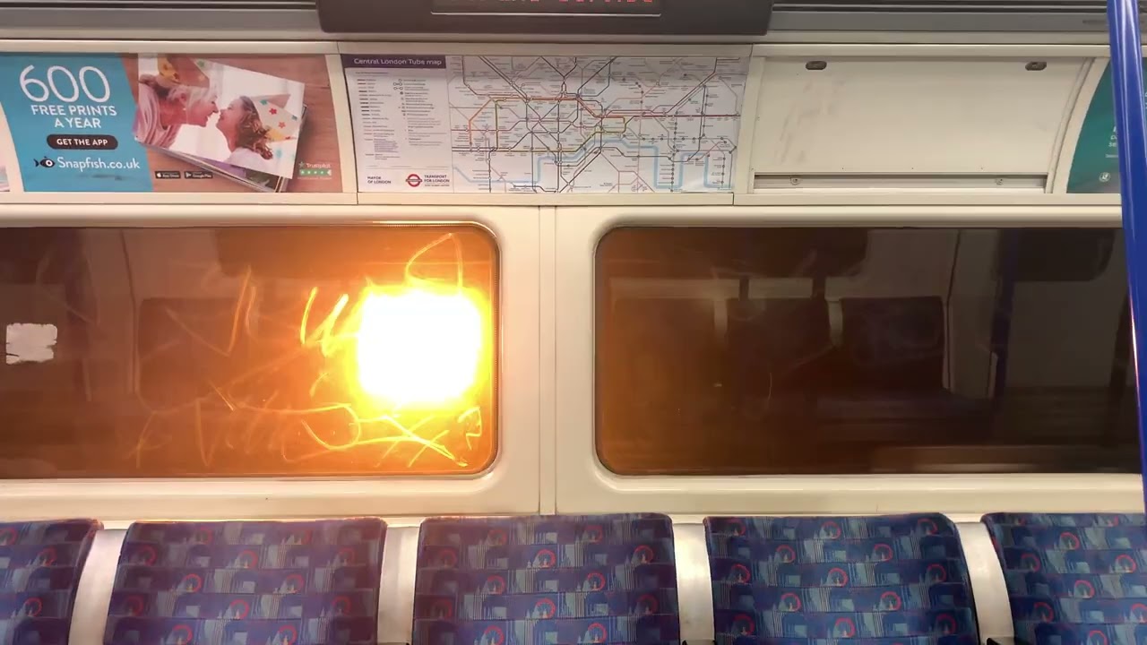Northern Line 1995 Stock - Clapham North to Bank
