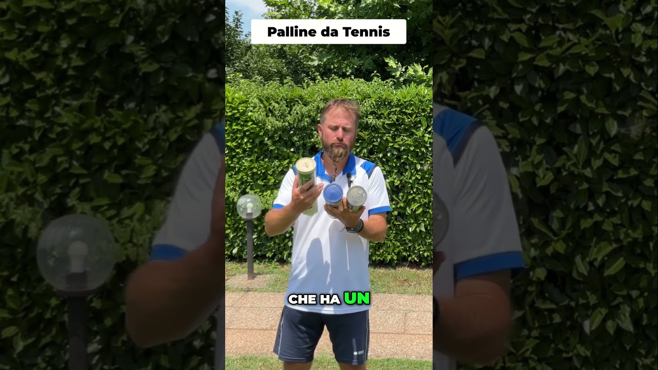 Pallina da tennis: quando cambiarla e quale scegliere per giocare meglio!#shorts