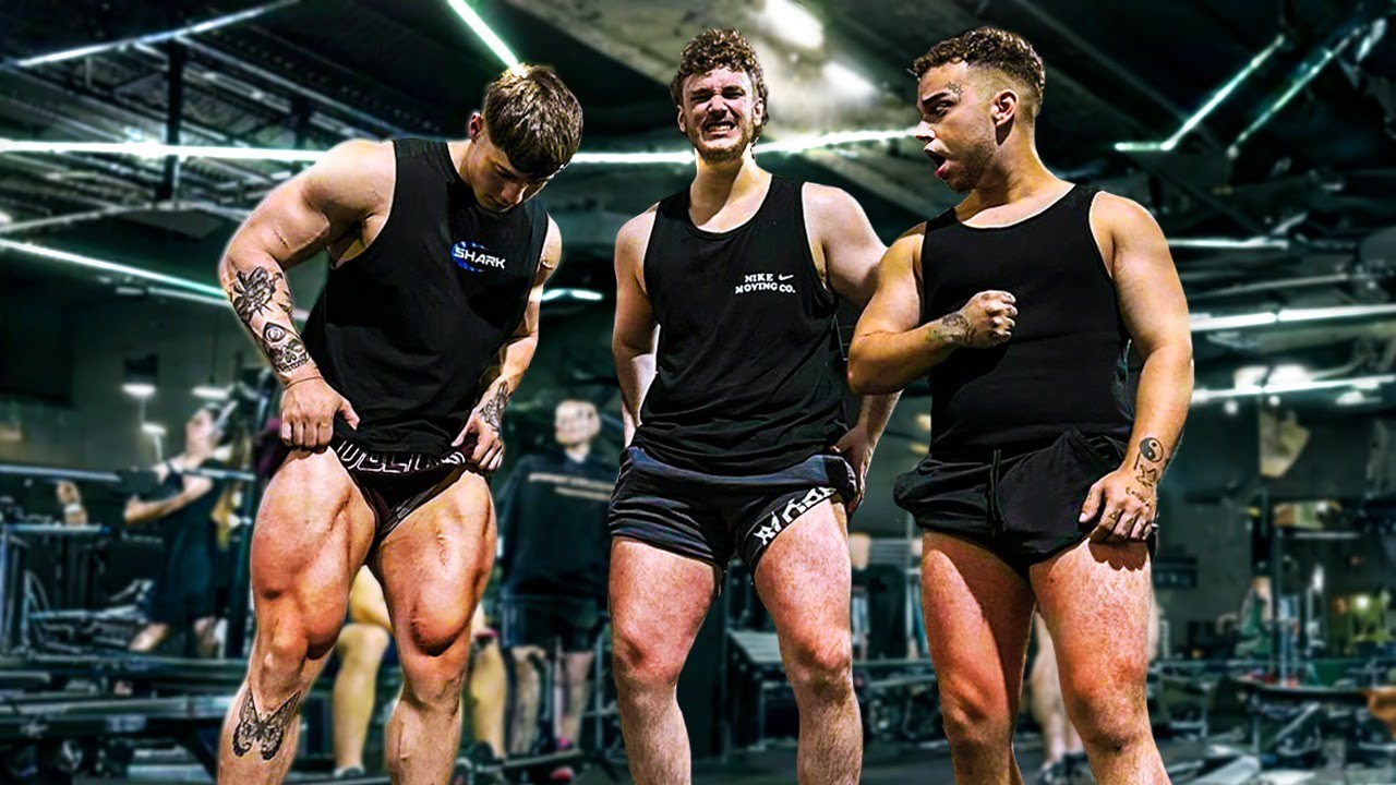 ENTRENANDO PIERNAS con SANTUTU y ASAN | IRL GYM